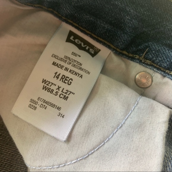 Levi’s 550 Relaxed Wide Leg Jeans - Picture 12 of 14